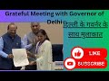 23 May 2023 Meeting With LG Of Delhiद ल ल क एलज स क म ल क त