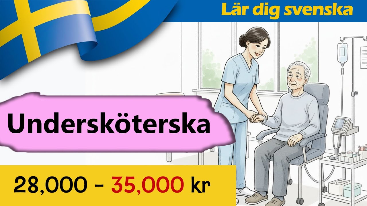 Undersköterska, Lär dig svenska