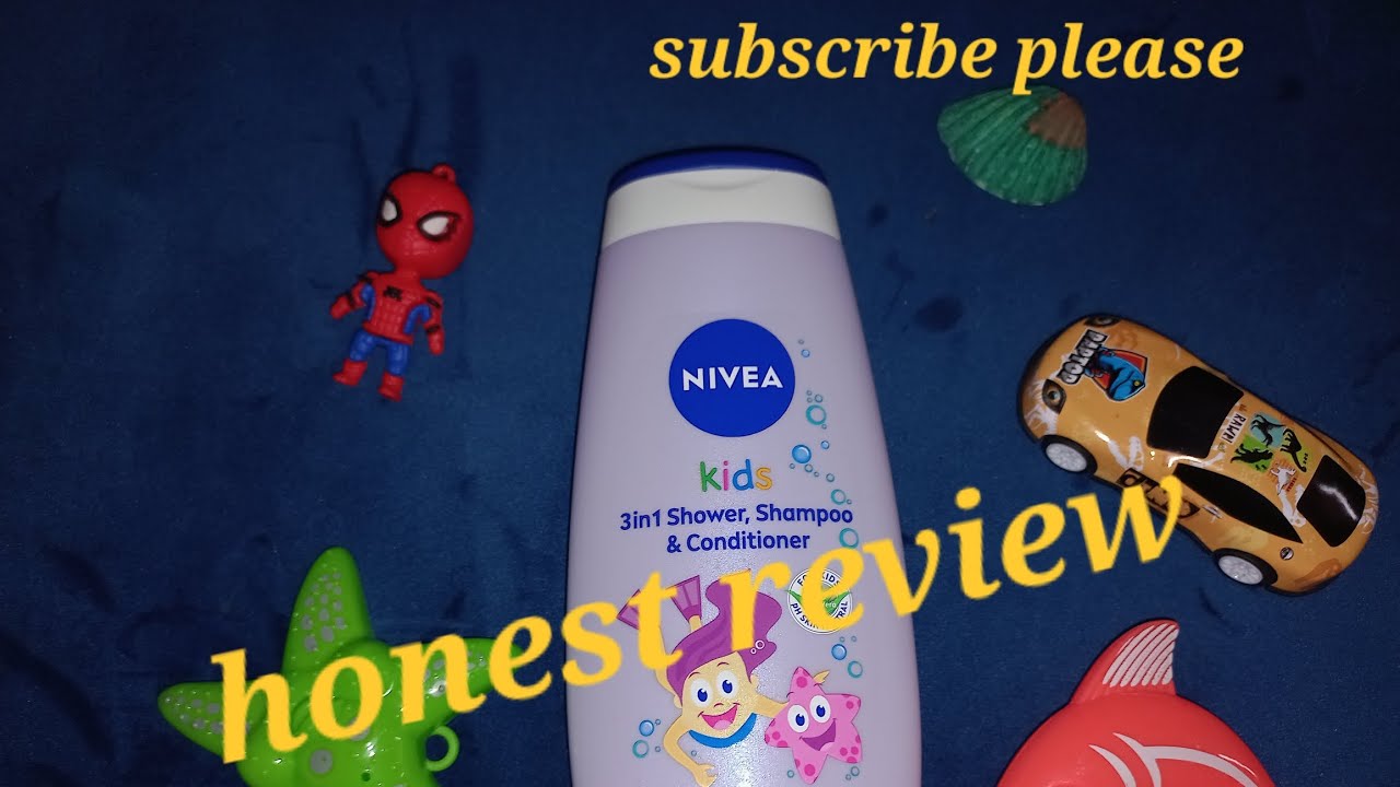 Nivea kids review | Nivea kids 3in 1 shower, shampoo & conditioner review 