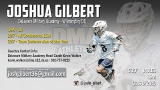 Download Lagu Joshua Gilbert 2018 Highlights, Delaware Military Academy MP3