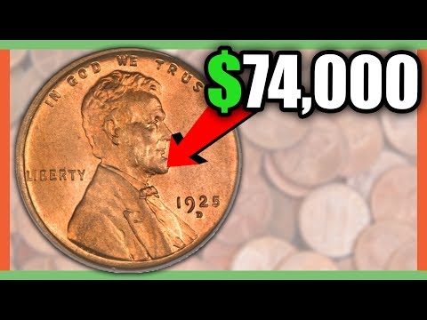 How Much Is A 1925 Penny Worth? See The Value Of A 1925 Lincoln Cent ...