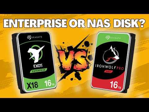 Exos vs IronWolf Pro - Which is the best HDD option for your NAS?