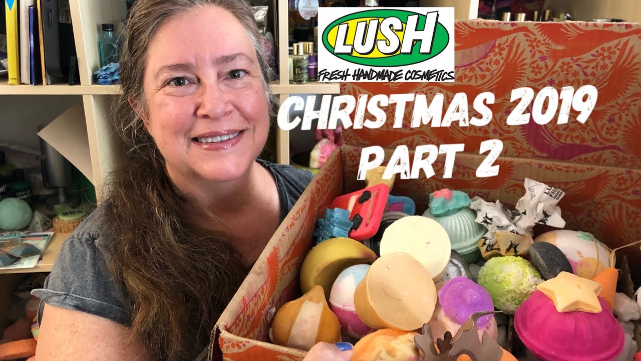 Lush Christmas 2019 order haul
