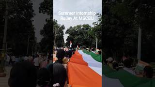 A Day Of Summer Internship With Rally for Operation Sindoor #shorts #minivlog #operationsindoor