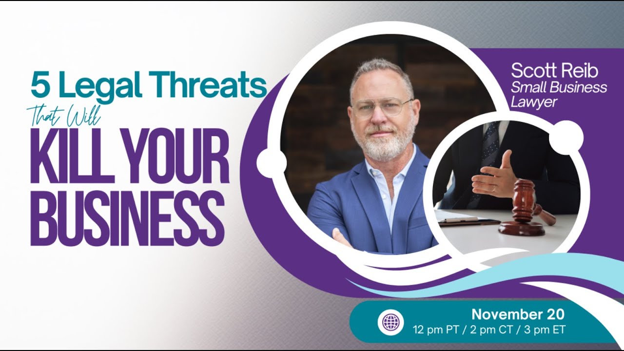 5 Legal Threats that Will Kill Your Business