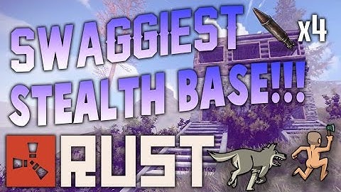 Best Solo Starter Base? | (Invisible House!) | Rust Base Building