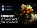 Black Desert: 10 лайфхаков для новичков