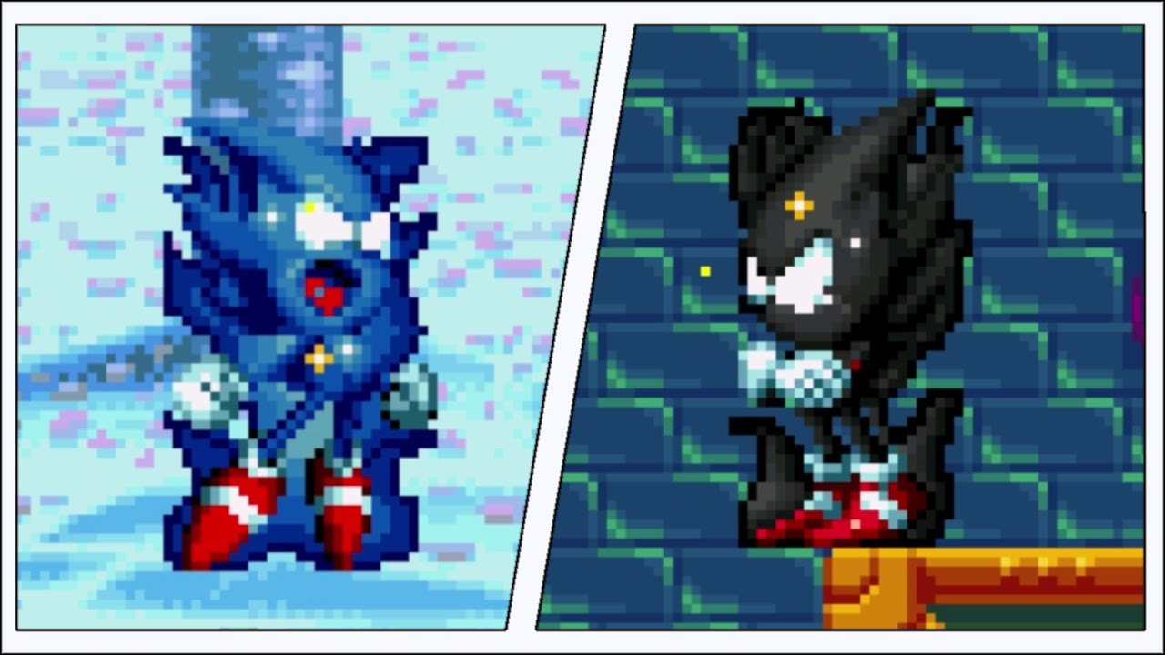 Sonic Hacks ✪ Dark Sonic 3 & Knuckles 