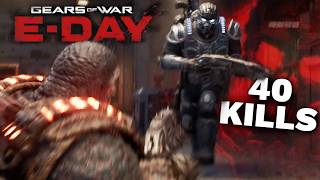 Sliding Into Gears of War E-Day – No Commentary Multiplayer Gameplay