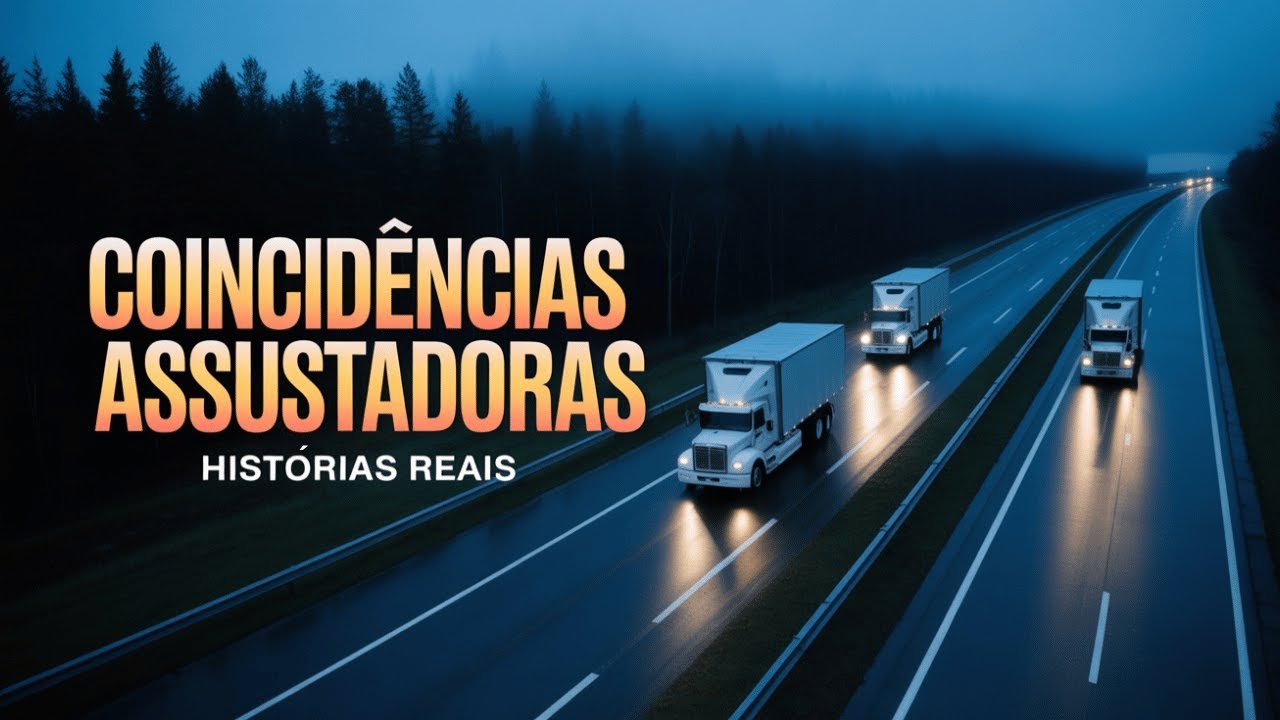 Histórias reais de caminhoneiros que vivenciaram coincidências assustadoras demais