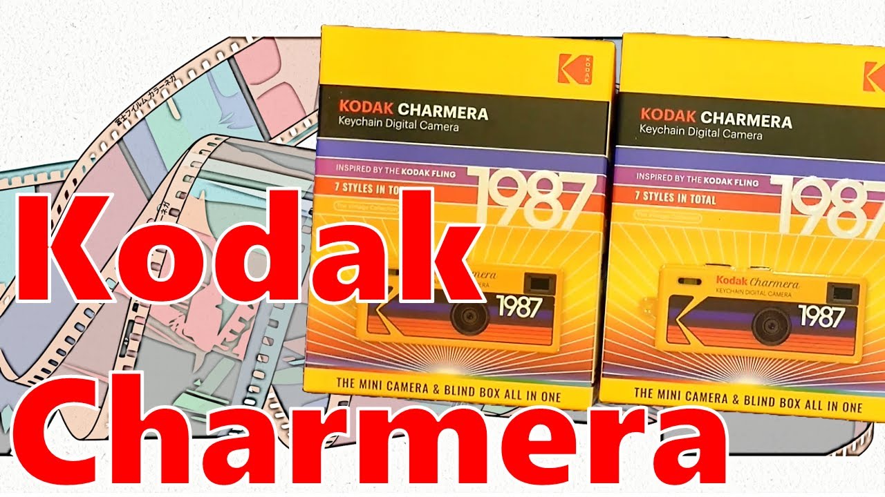 【カメラ】エモいだけじゃない！チャームのようなカメラ、その名も「Charmera」