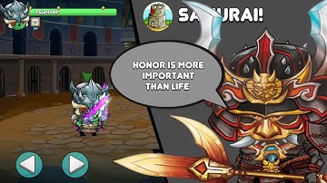 Tiny Gladiators 20k Gold for Clan and killing Samurai