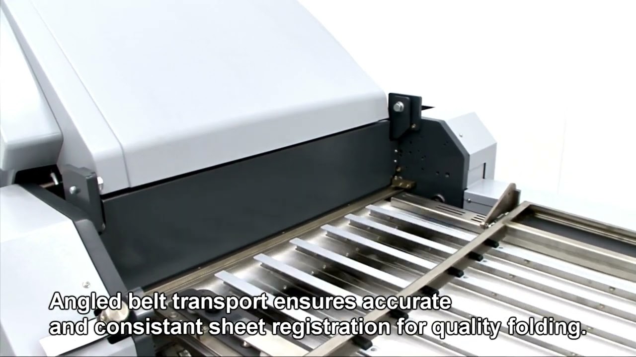 Standard Horizon AFC-746F Automated Folder - YouTube