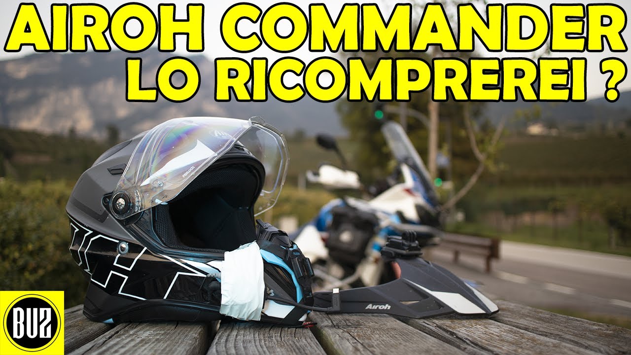 AIROH COMMANDER RI-RECENSIONE un anno dopo! - YouTube