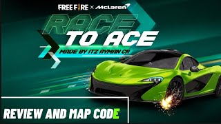 💥New Map Race To Ace || Full Review and Map code🤩💝 || #freefire #craftland #viral #video  screenshot 4