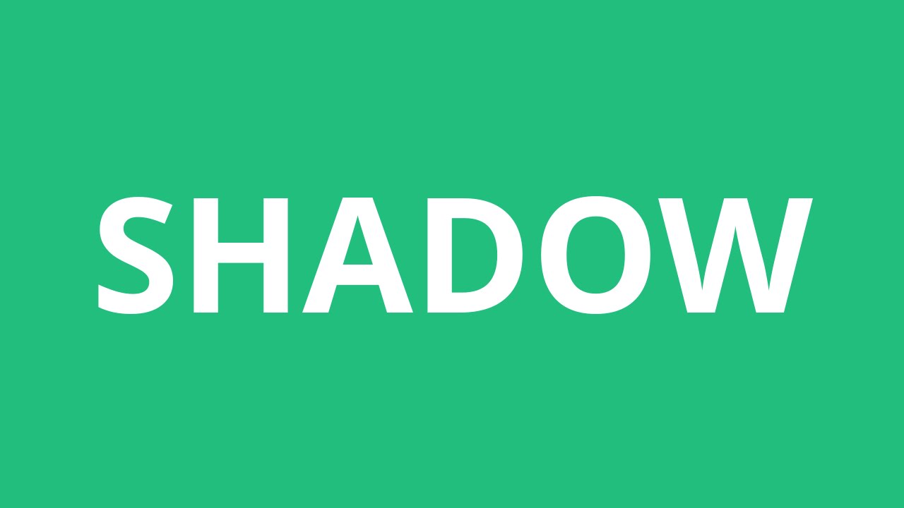 How To Pronounce Shadow - Pronunciation Academy - YouTube