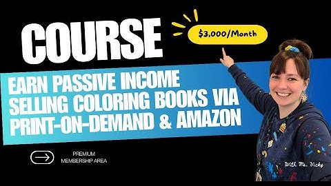 How To Create and Sell Coloring Books