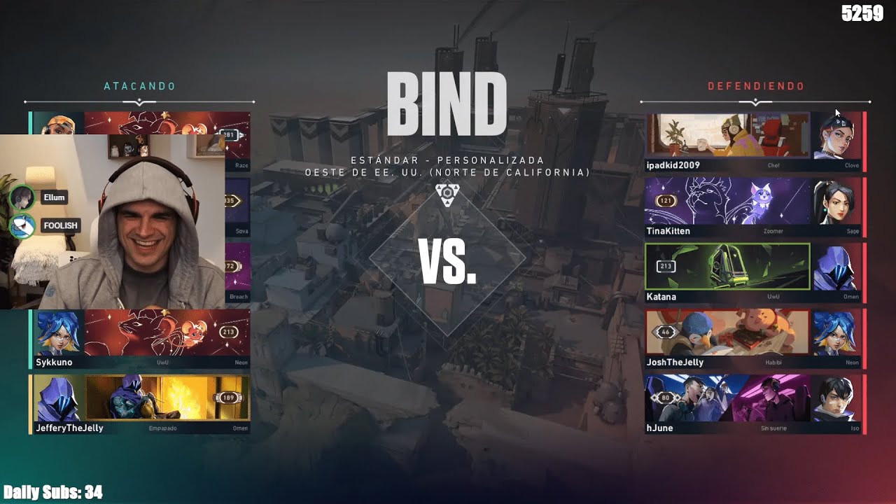 VALORANT: CUSTOMS ➡️ 5-STACK, ft. SYKKUNO, ABE, HYOON, HJUNE & MORE - Foolish VOD