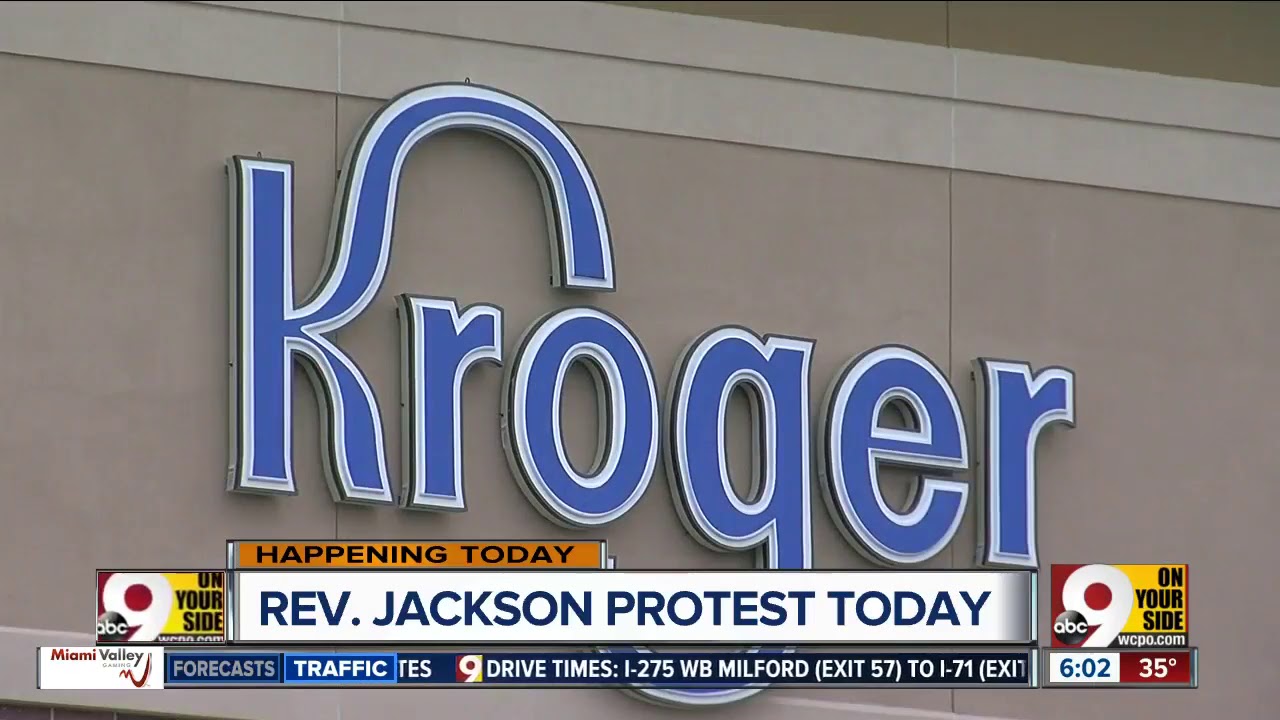 Jackson brings Kroger boycott push to Cincinnati today YouTube