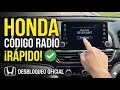 Cómo desbloquear CUALQUIER radio Honda (2001-2014) | ¡Sin herramientas!