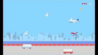 It's Raining Cats & Dogs (Processing) screenshot 3