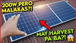 200W Solar Panel Test! Malakas Ba Kahit Maulap? | Gentai Power Review
