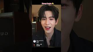 Zhang Linghe: lives stream fans ask to speak English 😂.#zhanglinge_hefan