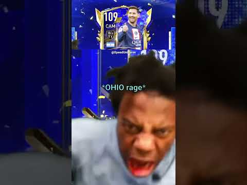 IShowSpeed packs MESSI 2 Times! 😂😂 #shorts