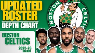 Boston Celtics 2025/26 Roster & Depth Chart | OFFICIAL Lineup | Jayson Tatum, Jaylen Brown & White!