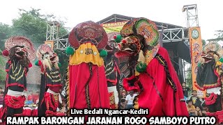 Rampak Barongan Jaranan ROGO SAMBOYO PUTRO Live Bedali Ngancar Kediri