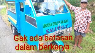 Viar 2012 modifikasi pickup box | karya warga indonesia #trike #tigaroda