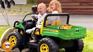OMG! Sibling Make Trouble Compilation  Funny Baby Videos || Just Funniest