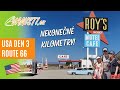Den 3 - Route 66, Oatman, Seligman - Národní parky USA obytným autem