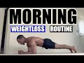 6  MINUTE MORNING WORKOUT (NO EQUIPMENT)