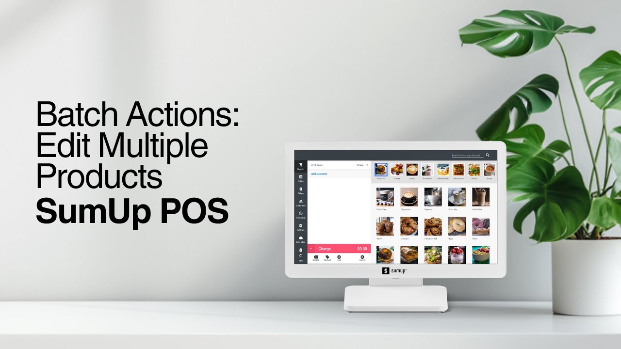 SumUp POS Batch Actions: Edit Multiple Products