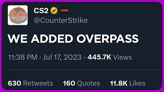 COUNTER-STRIKE 2 ADDED OVERPASS - Patch Notes Wealth