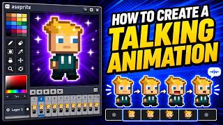 How to Create a TALKING Animation for a 2D Pixel Character in 2026 (Aseprite Tutorial) How to Create a TALKING Animation for a 2D Pixel Character in 2026 (Aseprite Tutorial)