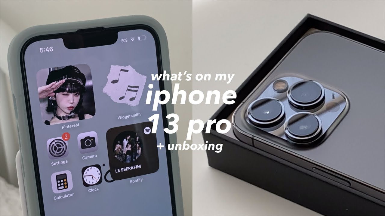 iphone 13 pro unboxing, set-up, unboxing cute accessories (+ tour!)'s Banner