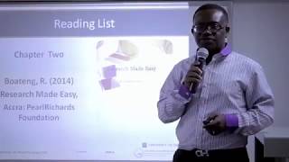 Selecting A Research Topic