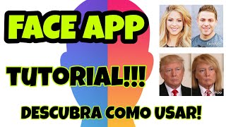 Face app! Tutorial transformação de genero! screenshot 3