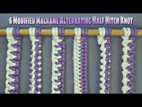 Video: 6 manieren om macramé te maken