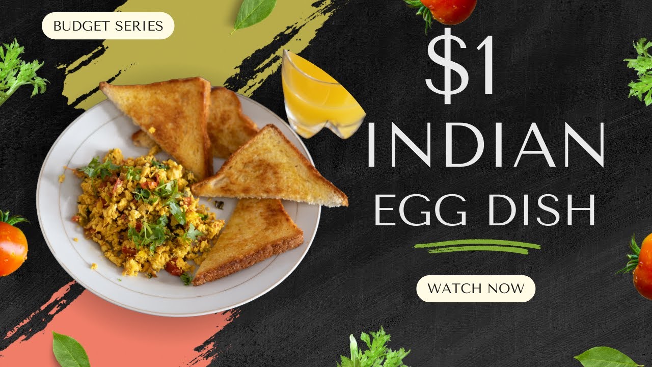 Akuri | Indian Egg Dish | $1 Budget Meal