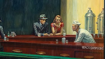 Oldies playing in a coffee shop and it