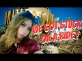 Stuck on a ride *SHOCKING* Ep. 22 🎢😱 #trending #scary 