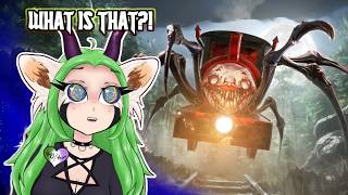 spider train. | Choo Choo Charles [FULL GAMEPLAY]