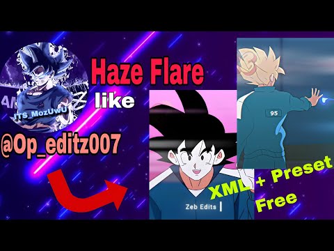 Best Haze Flare For Anime Edits(500 Subscribers Special) || ITS_MozUwU || Tutorial ||