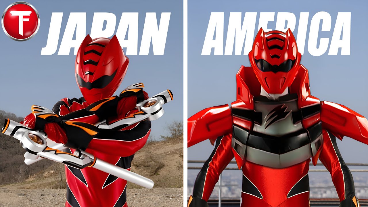 7 Perbedaan Antara Power Rangers Jungle Fury & Gekiranger