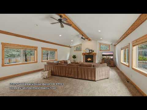 63375 Saddleback Drive, Bend, OR home video tour