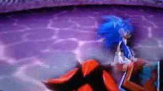 Shadow Post Sonic's Spaz Attack