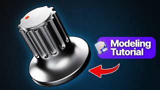 How to 3D Model a Professional Knob in Plasticity (Easy Method)